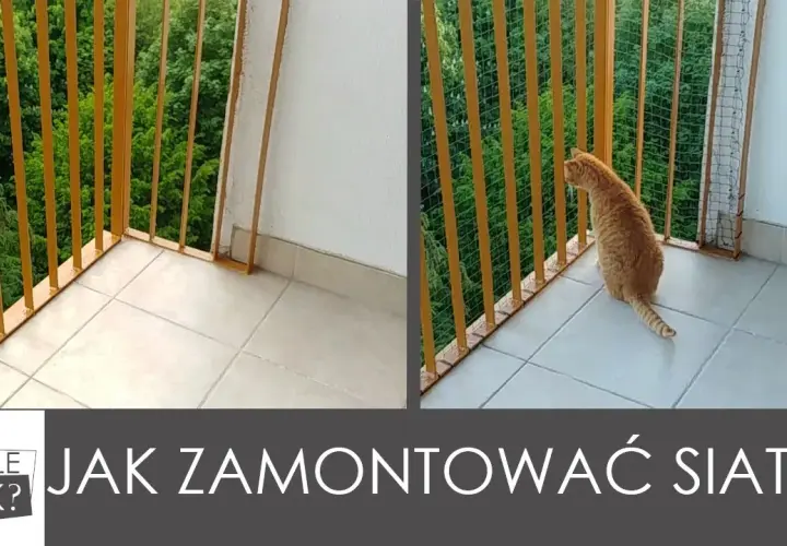 Jak zamontować siatkę na balkon bez wiercenia i z zachowaniem bezpieczeństwa