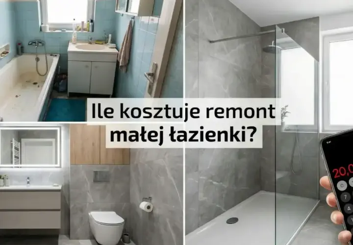 Przed i po metamorfozie łazienki. Sprawdź, jaki remont łazienki kosztuje i jak zmienić starą łazienkę w nowoczesną.