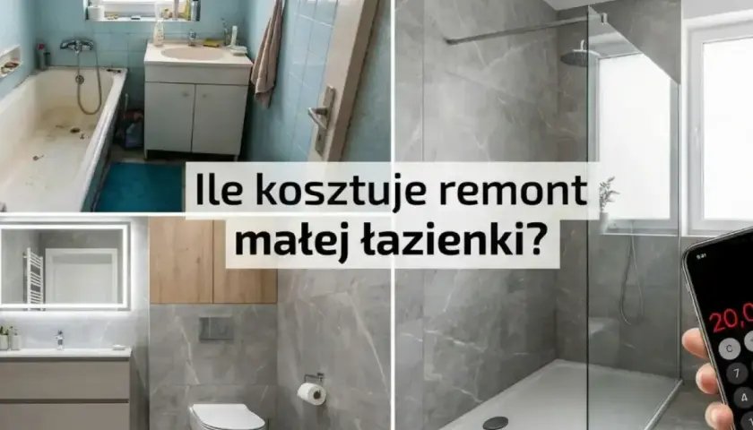 Przed i po metamorfozie łazienki. Sprawdź, jaki remont łazienki kosztuje i jak zmienić starą łazienkę w nowoczesną.