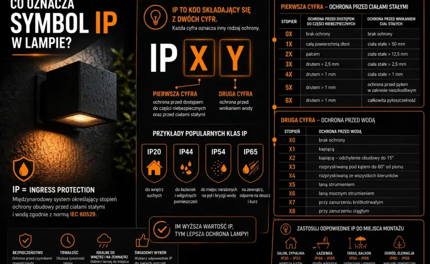 IP44 - co oznacza i gdzie się sprawdza?