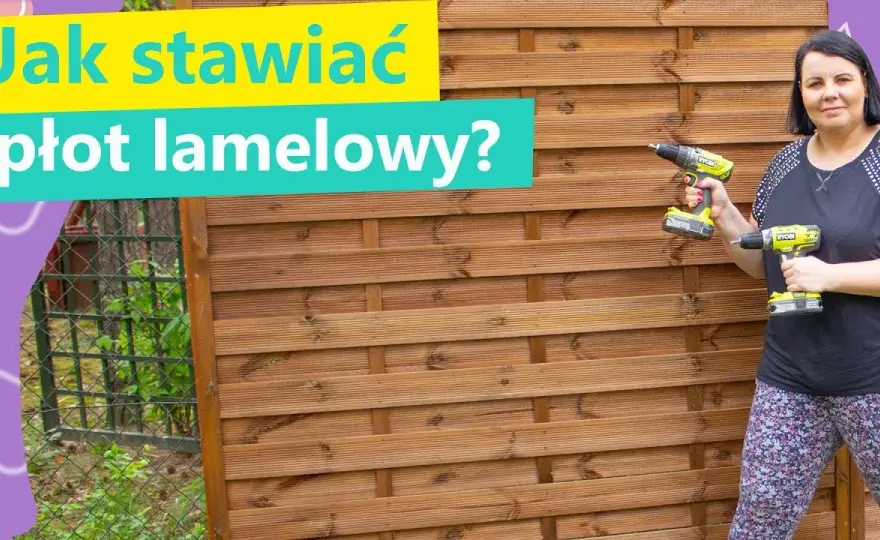 Jak zamontować płot lamelowy - uniknij najczęstszych błędów montażu
