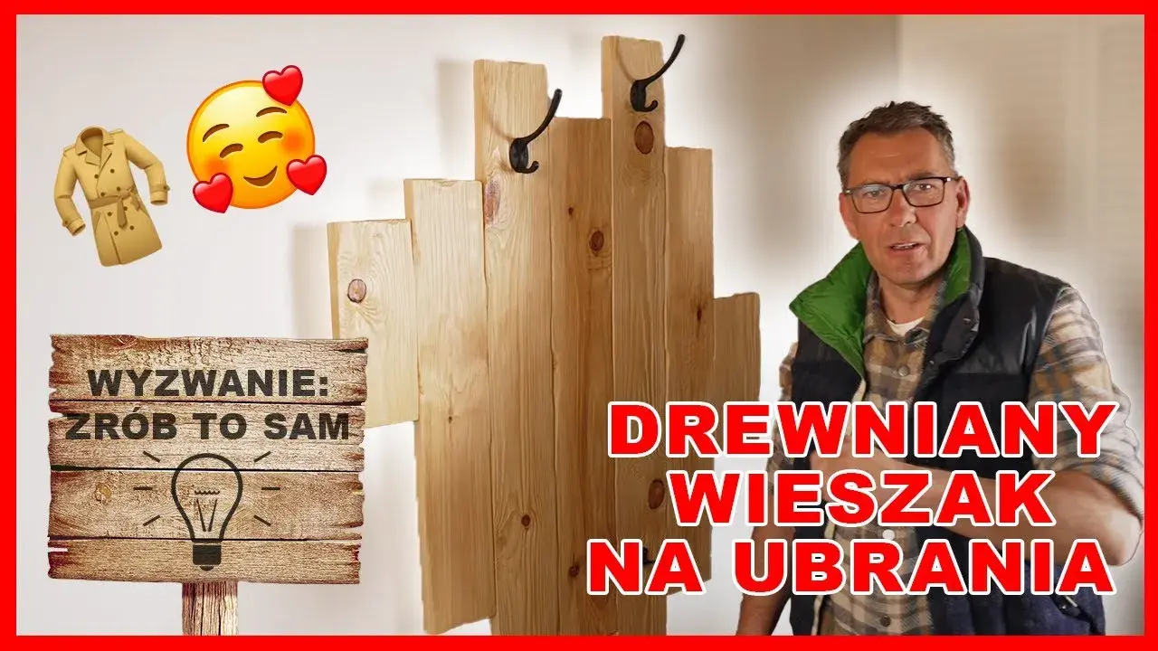Jak zrobić wieszak na ubrania do przedpokoju - proste kroki i porady