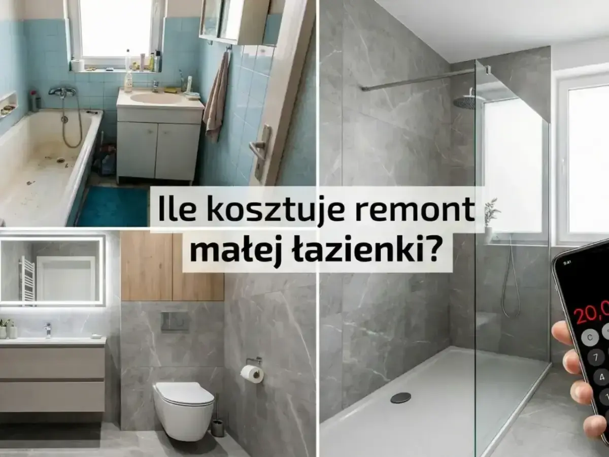 Przed i po metamorfozie łazienki. Sprawdź, jaki remont łazienki kosztuje i jak zmienić starą łazienkę w nowoczesną.